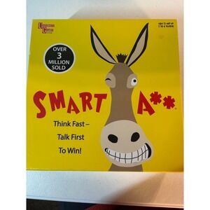 University Games Smart A** Party Game Think Fast Talk First To Win Ages 12+ NEW